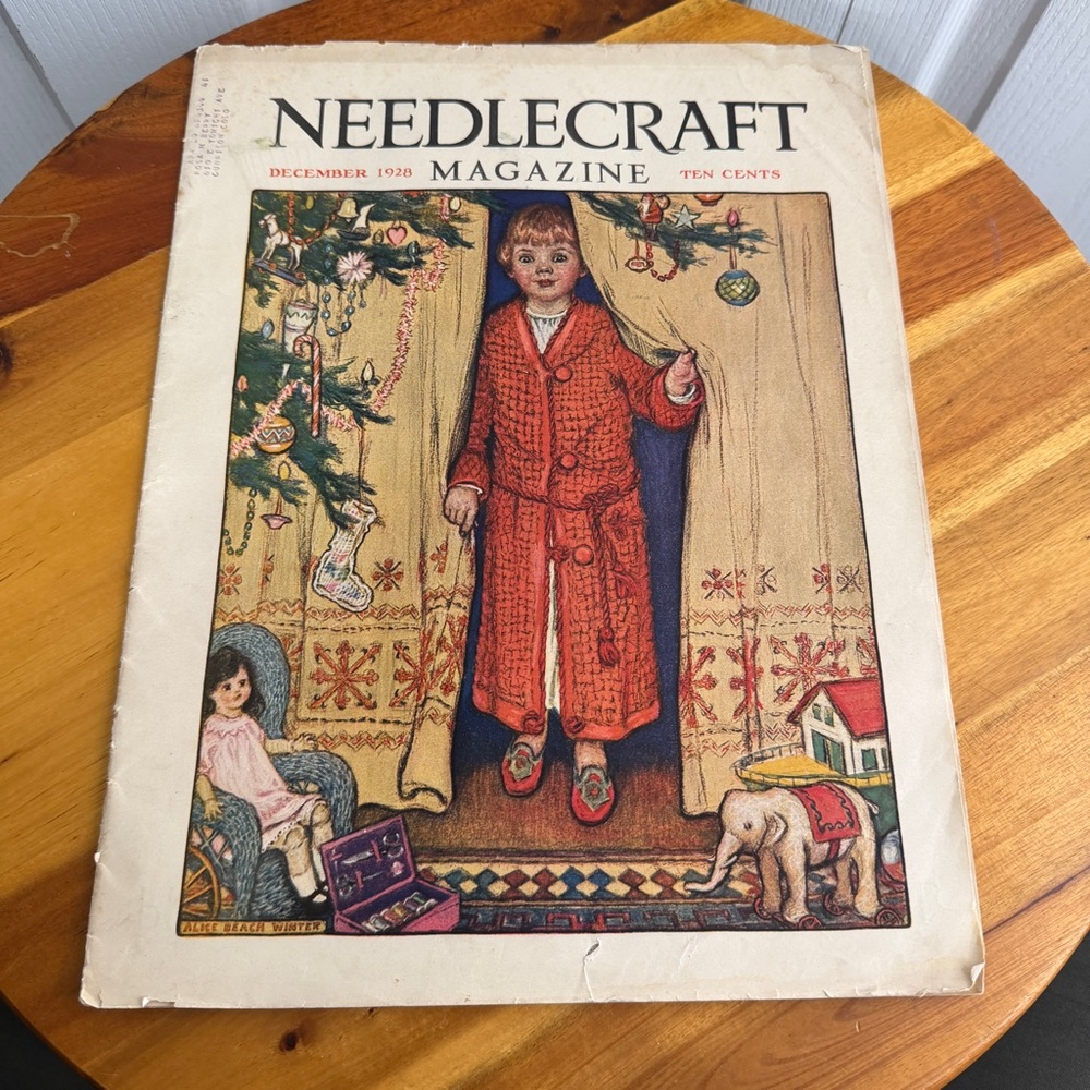 Needlecraft‎ Magazine December 1928